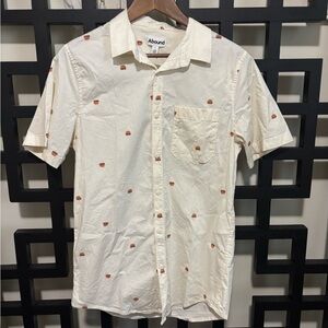Men’s Abound Cream Short-Sleeve Button-Down Shirt